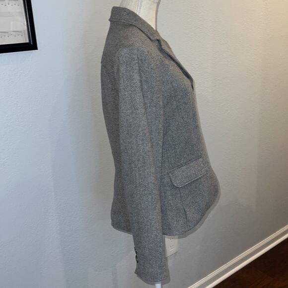 Eddie Bauer Wool Blend Blazer - Size 10 - Picture 7 of 11